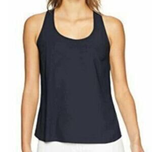 Daily Ritual Womens Racerback Shell Size 14 Navy